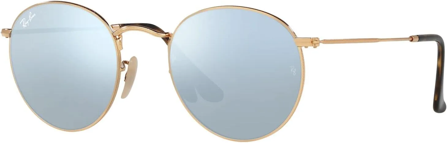 Ray-Ban RB3447N Round Flat Lens Sunglasses