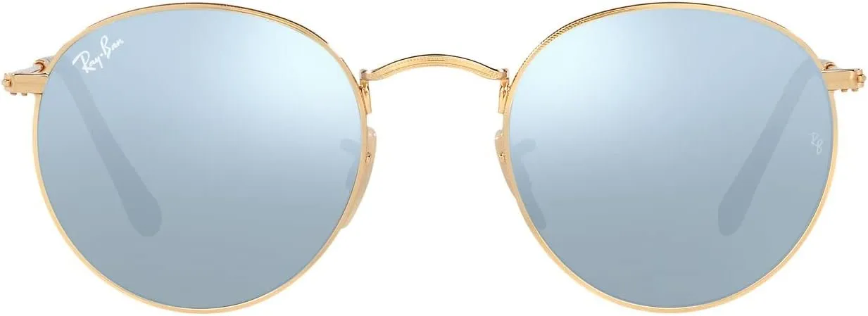Ray-Ban RB3447N Round Flat Lens Sunglasses