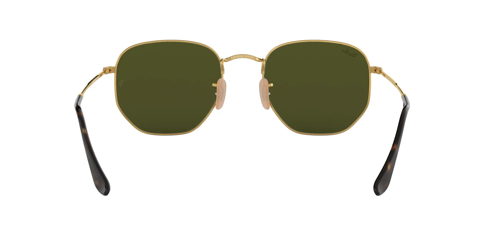 RB3548N Hexagonal Flat Lenses Gold/Silver XL