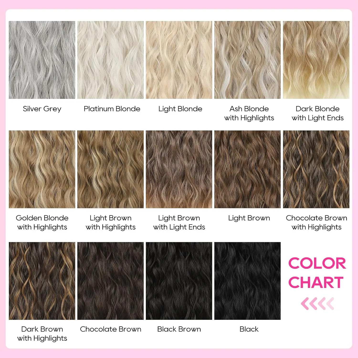 REECHO Clip in Hair Extensions, 4PCS 14" Wavy Hair Extensions Invisible Lace Weft Natural Soft Hairpieces for Women Black Brown