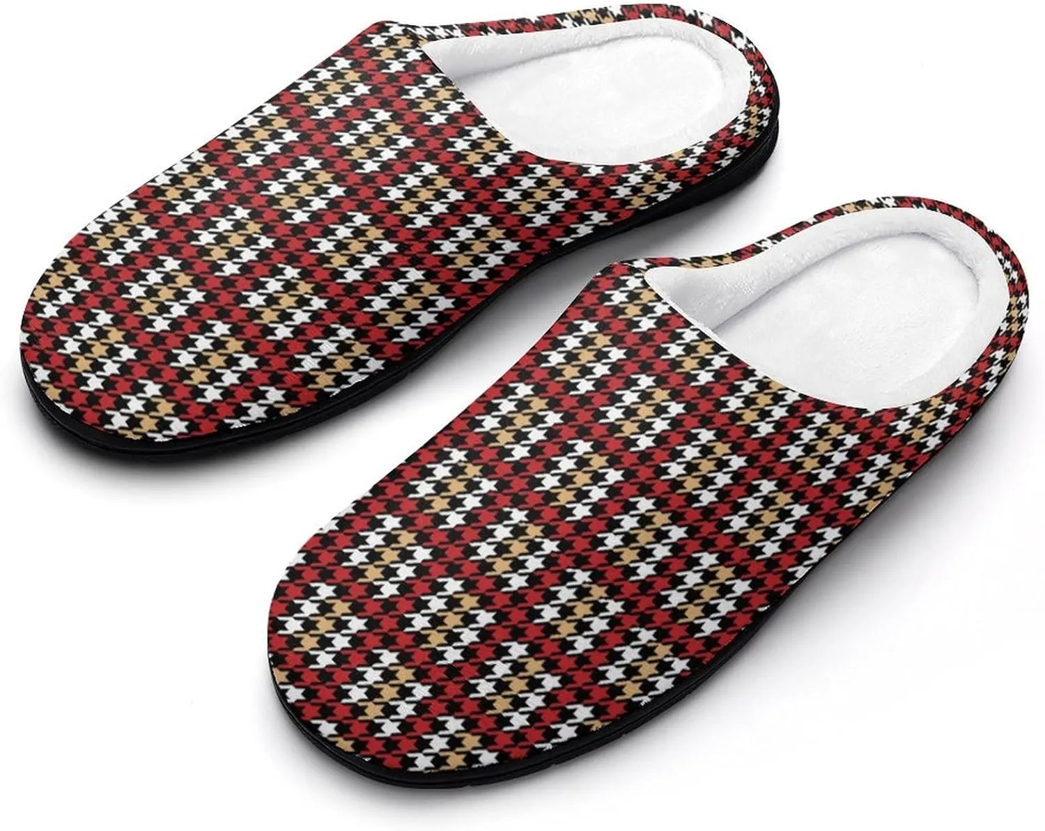 Retro Halloween Pumpkin House Clog Slippers For Womens Memory Foam Slipper Ladies Bedroom Slip-On Shoes Indoor Outdoor