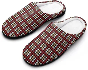 Retro Halloween Pumpkin House Clog Slippers For Womens Memory Foam Slipper Ladies Bedroom Slip-On Shoes Indoor Outdoor