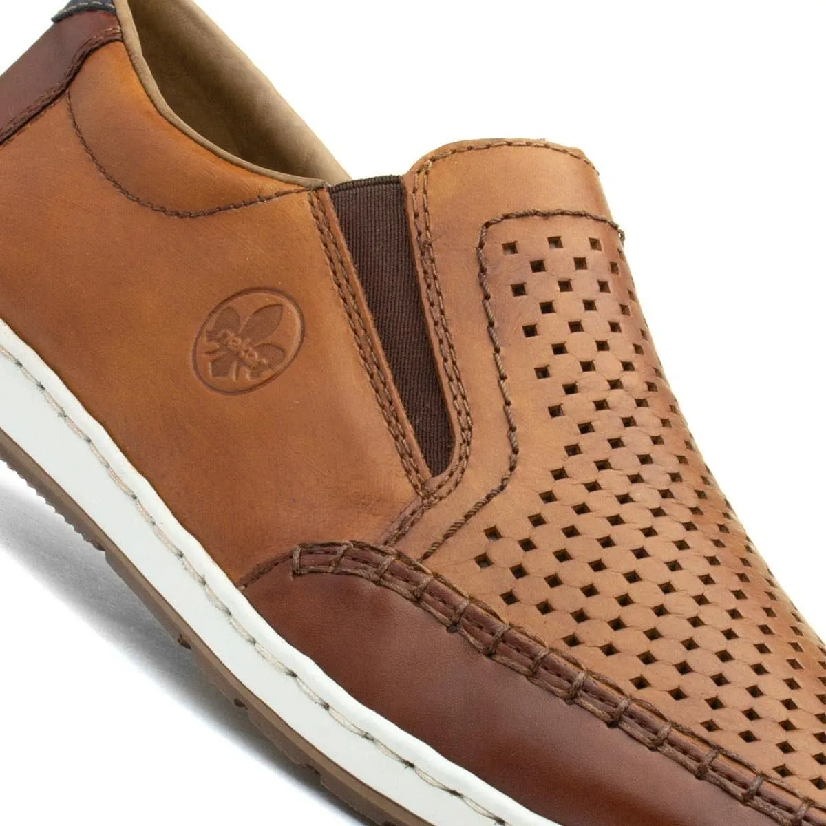 Rieker Men's Low-Top Sneakers Loafer