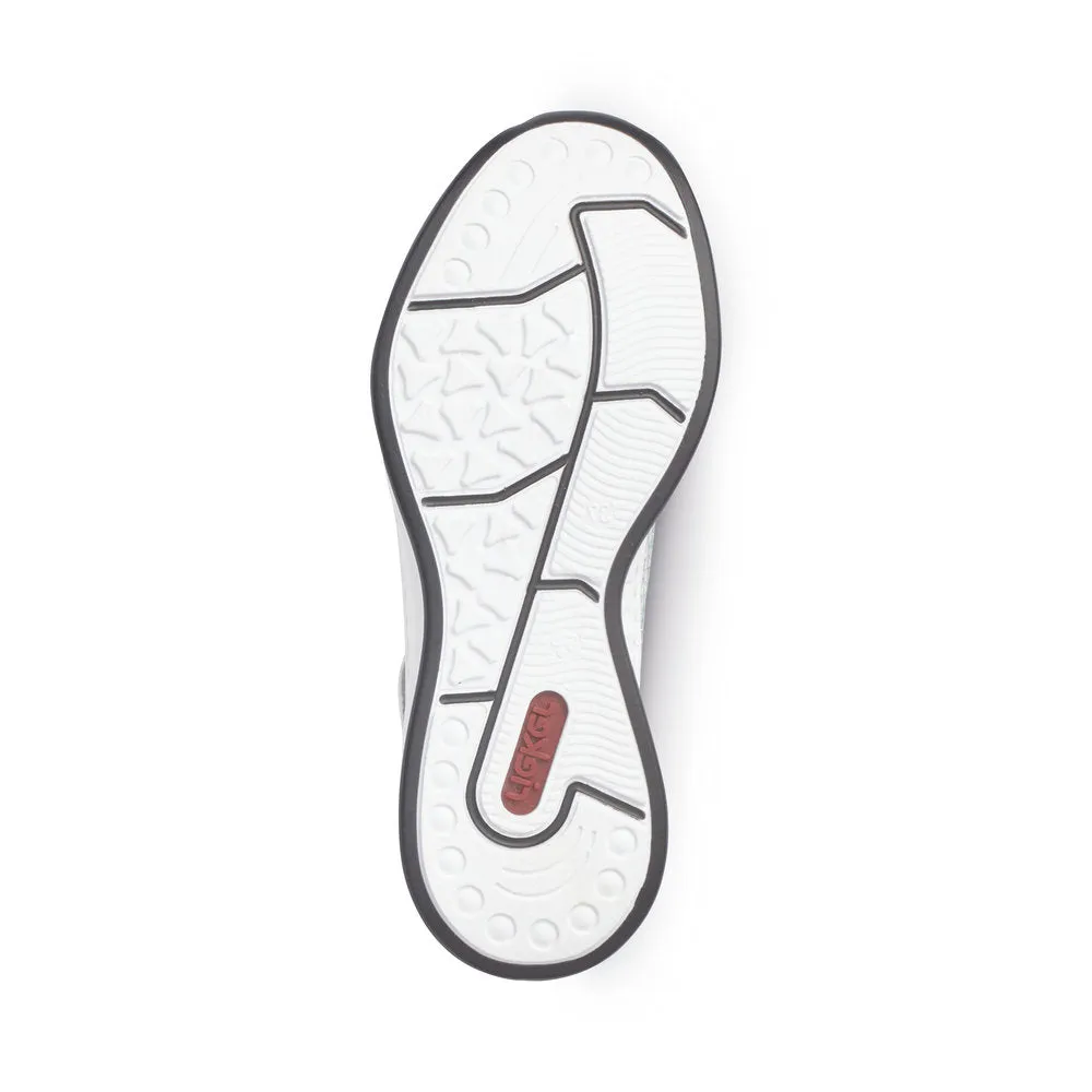 RIEKER - N5675 BLUE ZIP COMFORT SHOE