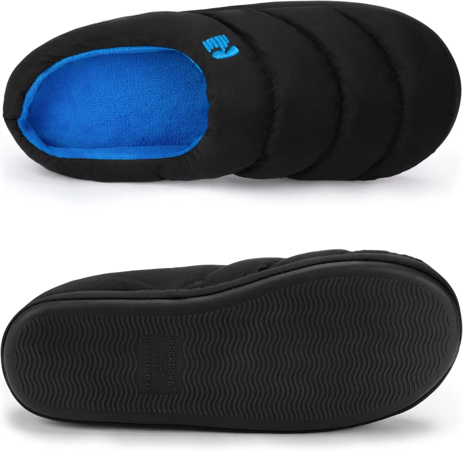 RockDove Men's Campground Memory Foam Down Slipper