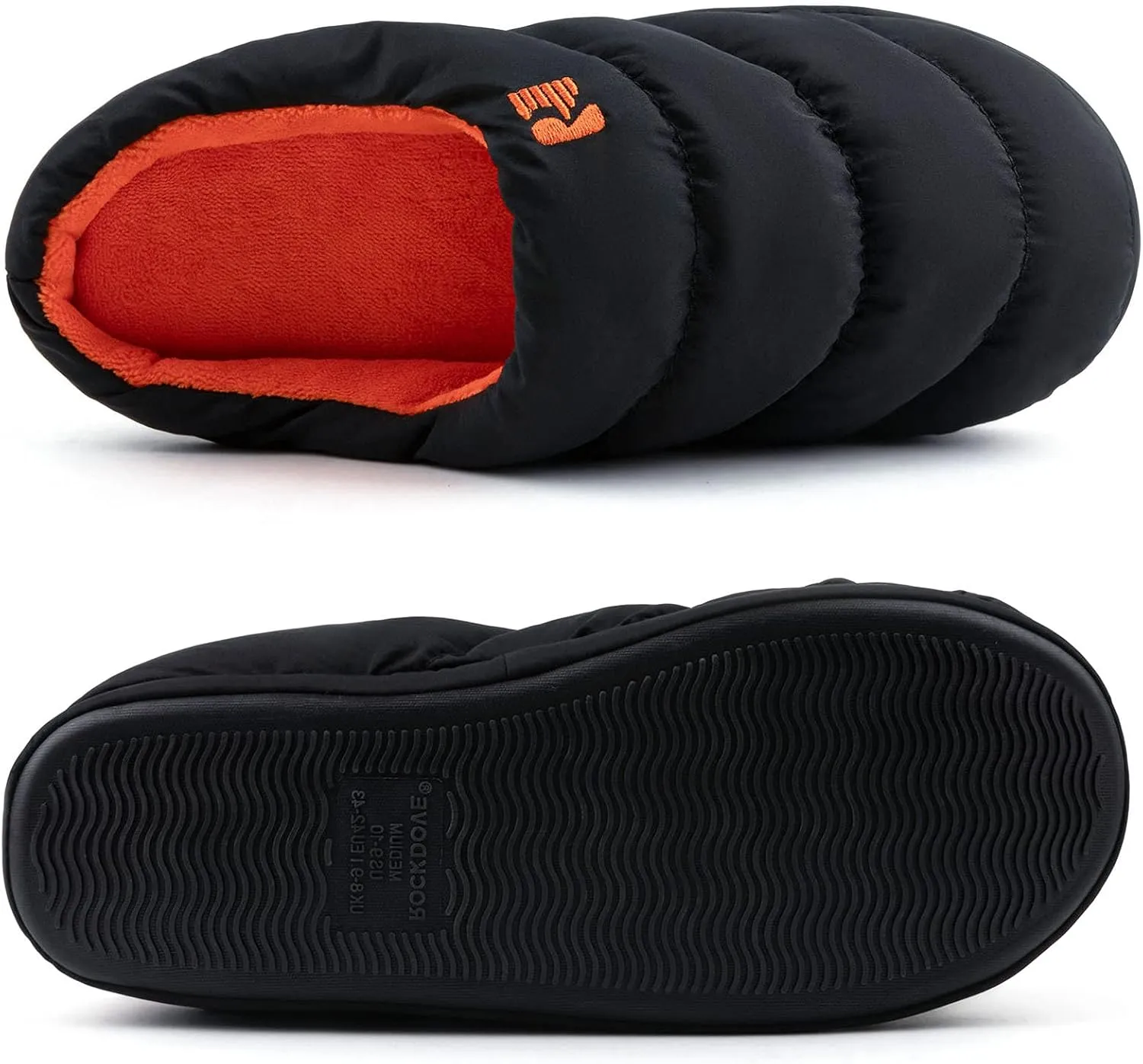 RockDove Men's Campground Memory Foam Down Slipper