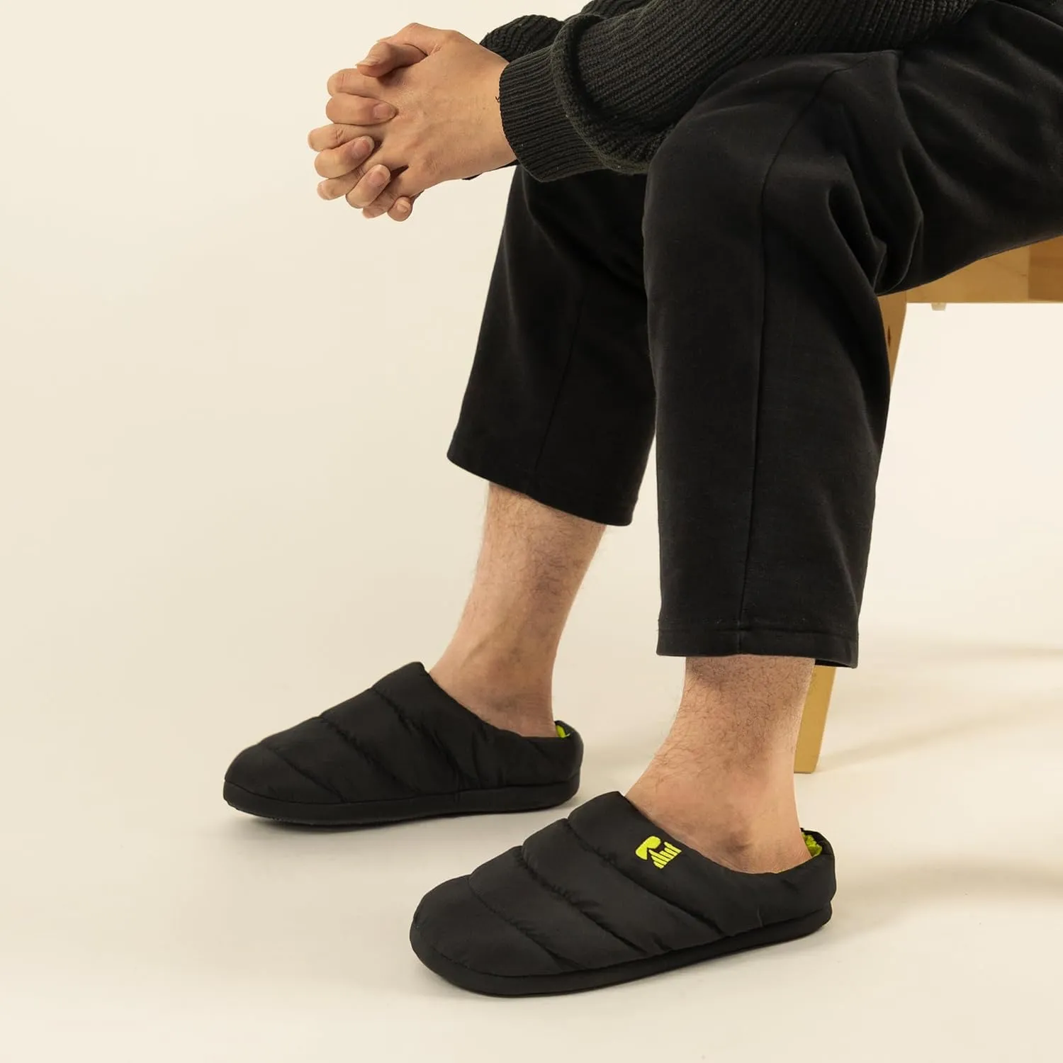 RockDove Men's Campground Memory Foam Down Slipper