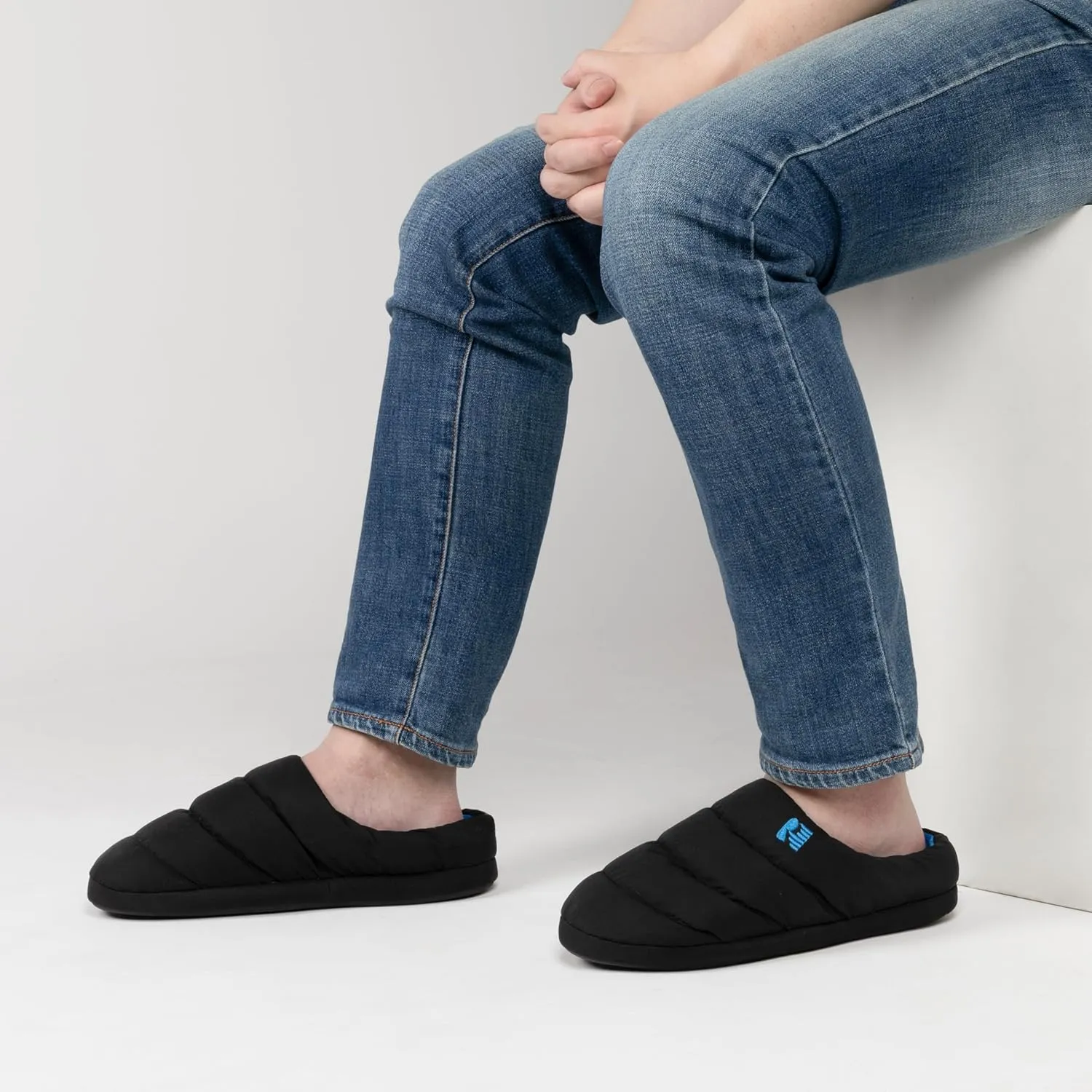 RockDove Men's Campground Memory Foam Down Slipper