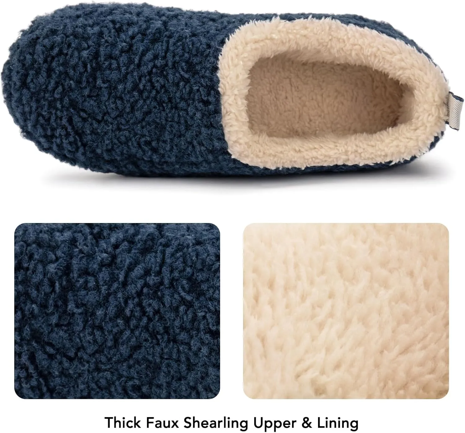 RockDove Women's Nomad Faux Shearling Lined Closed Back Slipper