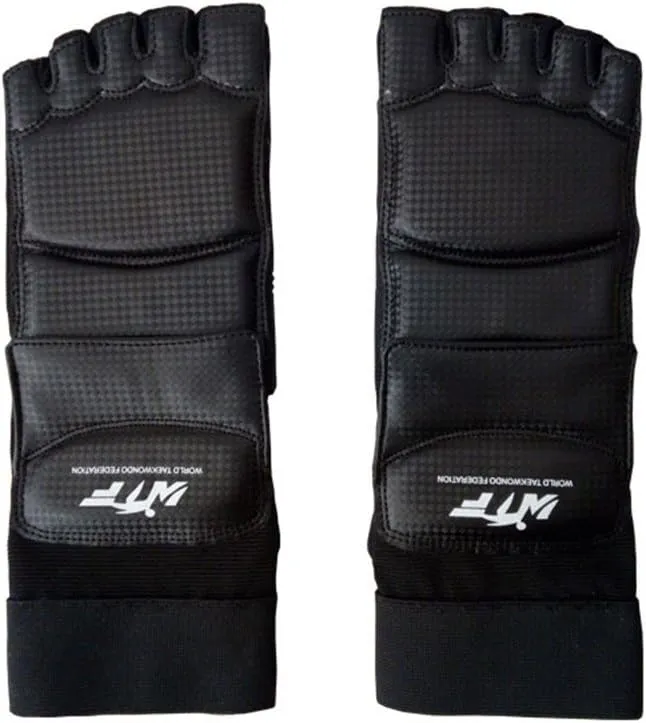 Runspeed Taekwondo Foot Protector Gear Training Martial Arts Fight Boxing Punch Bag Sparring Muay Thai Kung Fu Tae Kwon Do TKD Feet Support for Men Women Kids