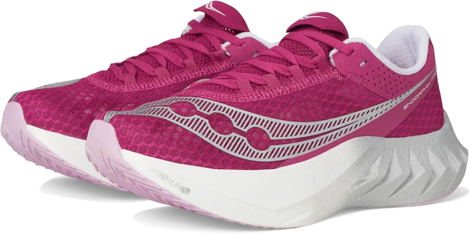 Saucony Women's Endorphin Pro 4 Sneaker, Magenta, 10