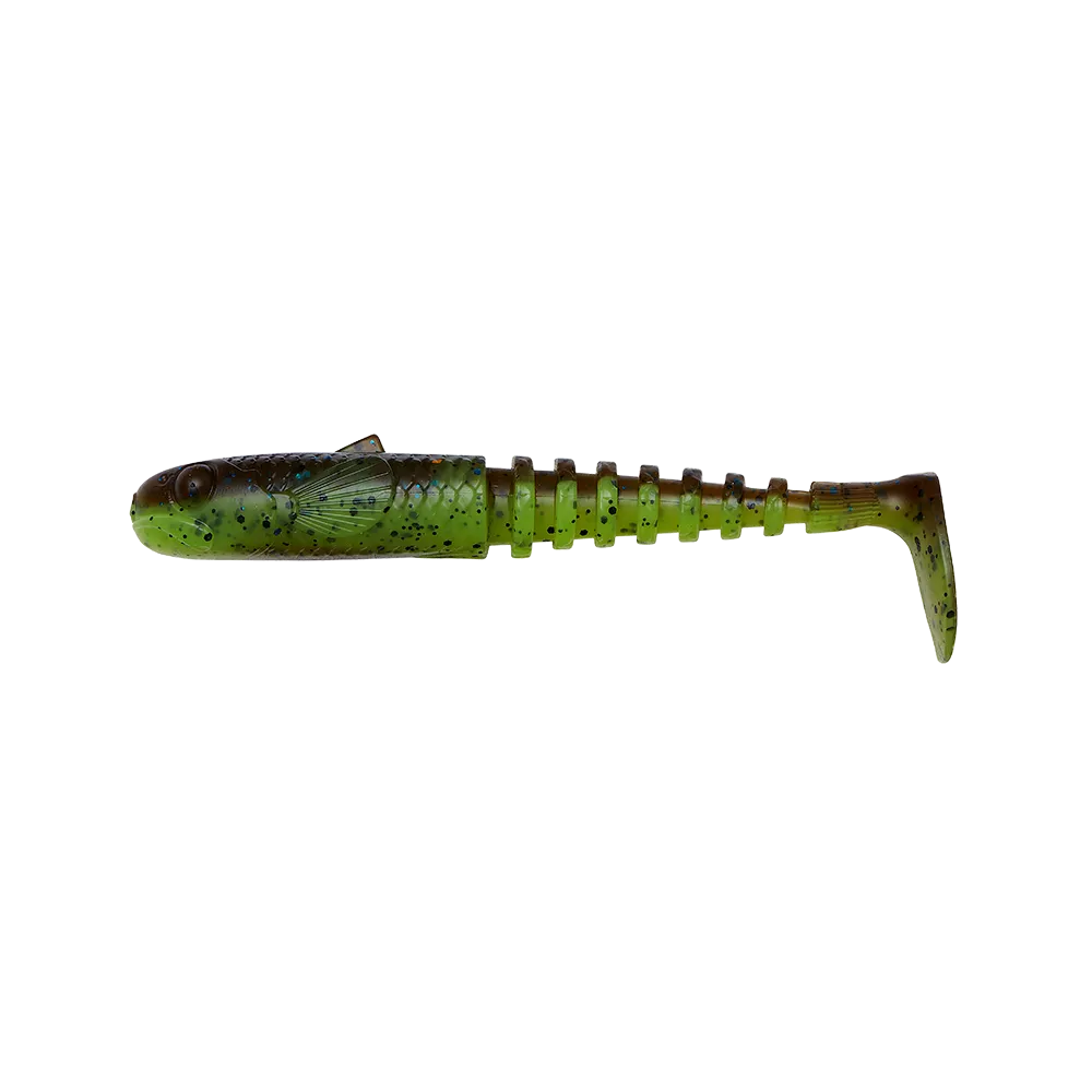 Savage Gear Gobster Shad 9cm 9g Chartreuse Pumpkin 5pcs