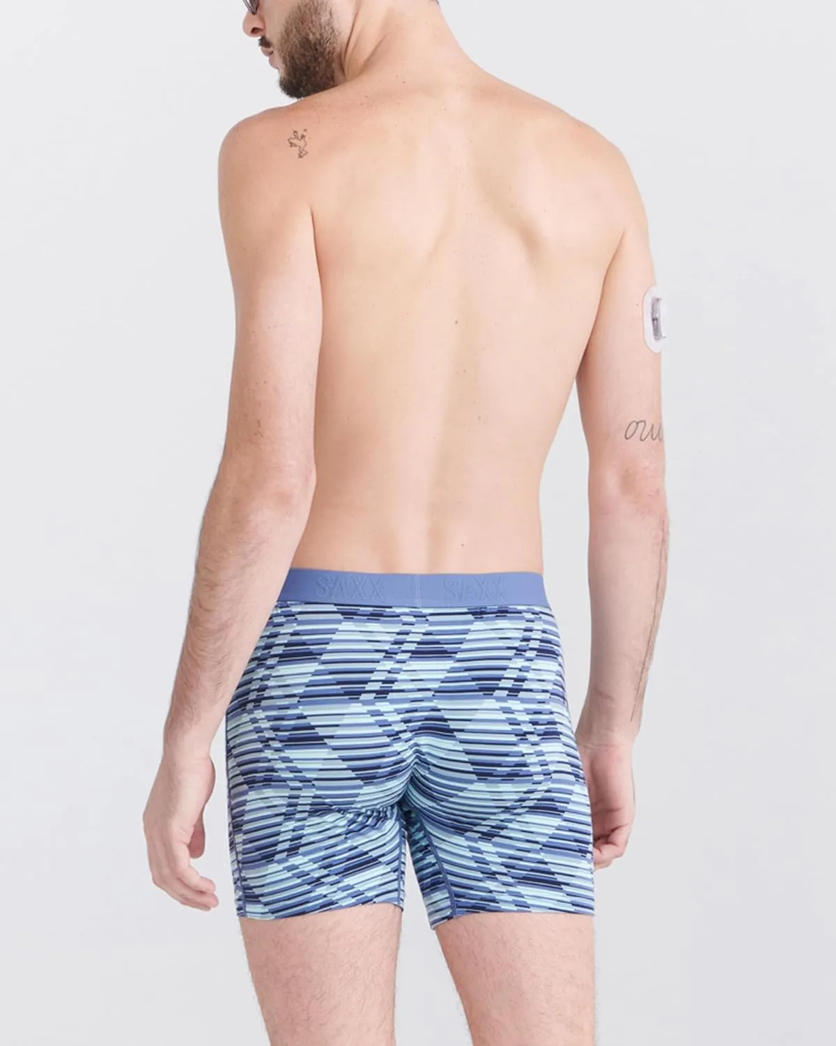SAXX Underwear Co. Men's Underwear with Pouch Ultra Super Soft Boxer Brief Fly 2Pk