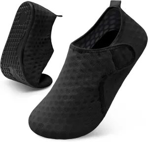 Scurtain Barefoot Water Shoes for Women Men Beach Swim Aqua Socks Summer Quick-Dry Sandals Slippers