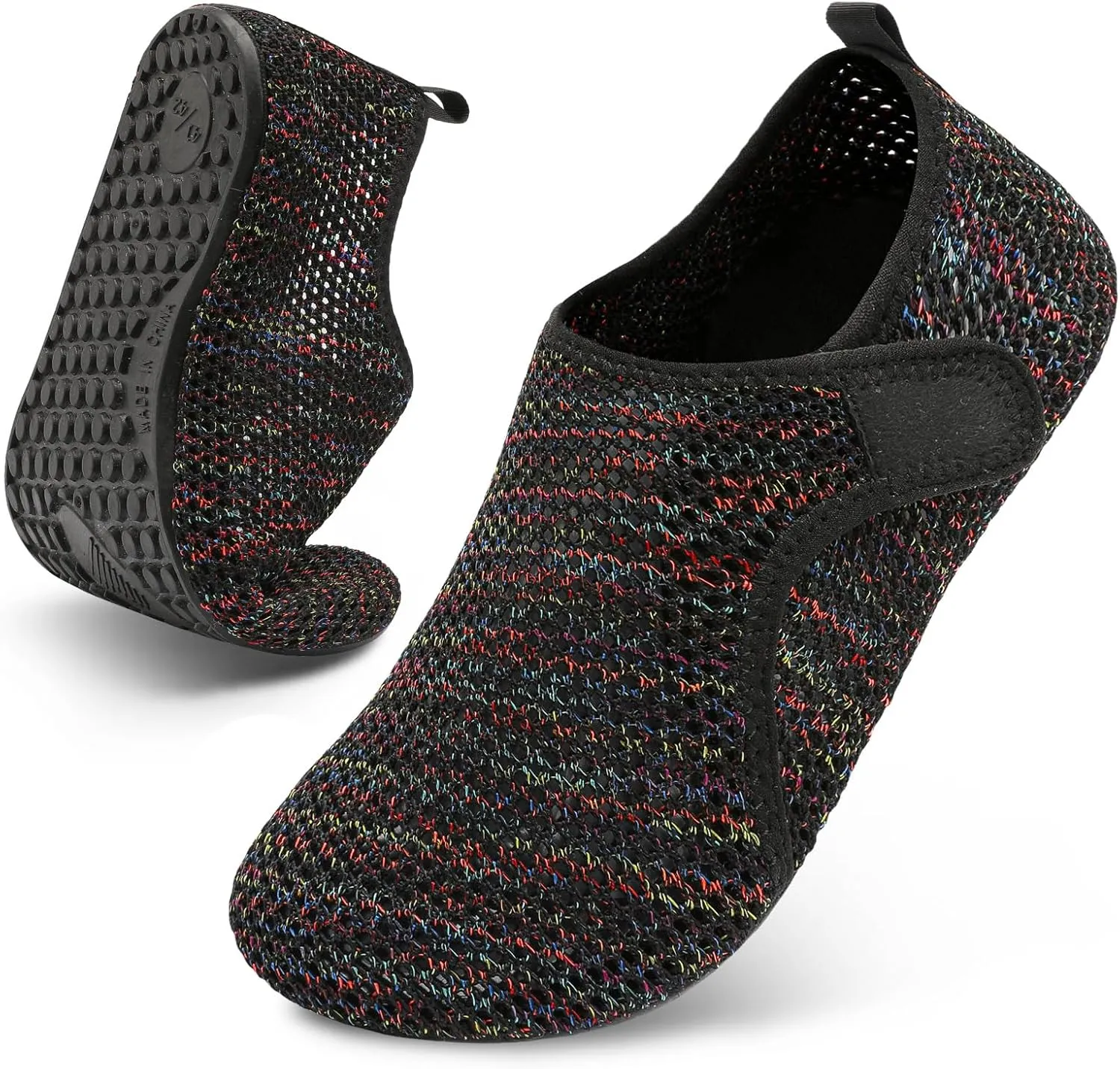 Scurtain Barefoot Water Shoes for Women Men Beach Swim Aqua Socks Summer Quick-Dry Sandals Slippers
