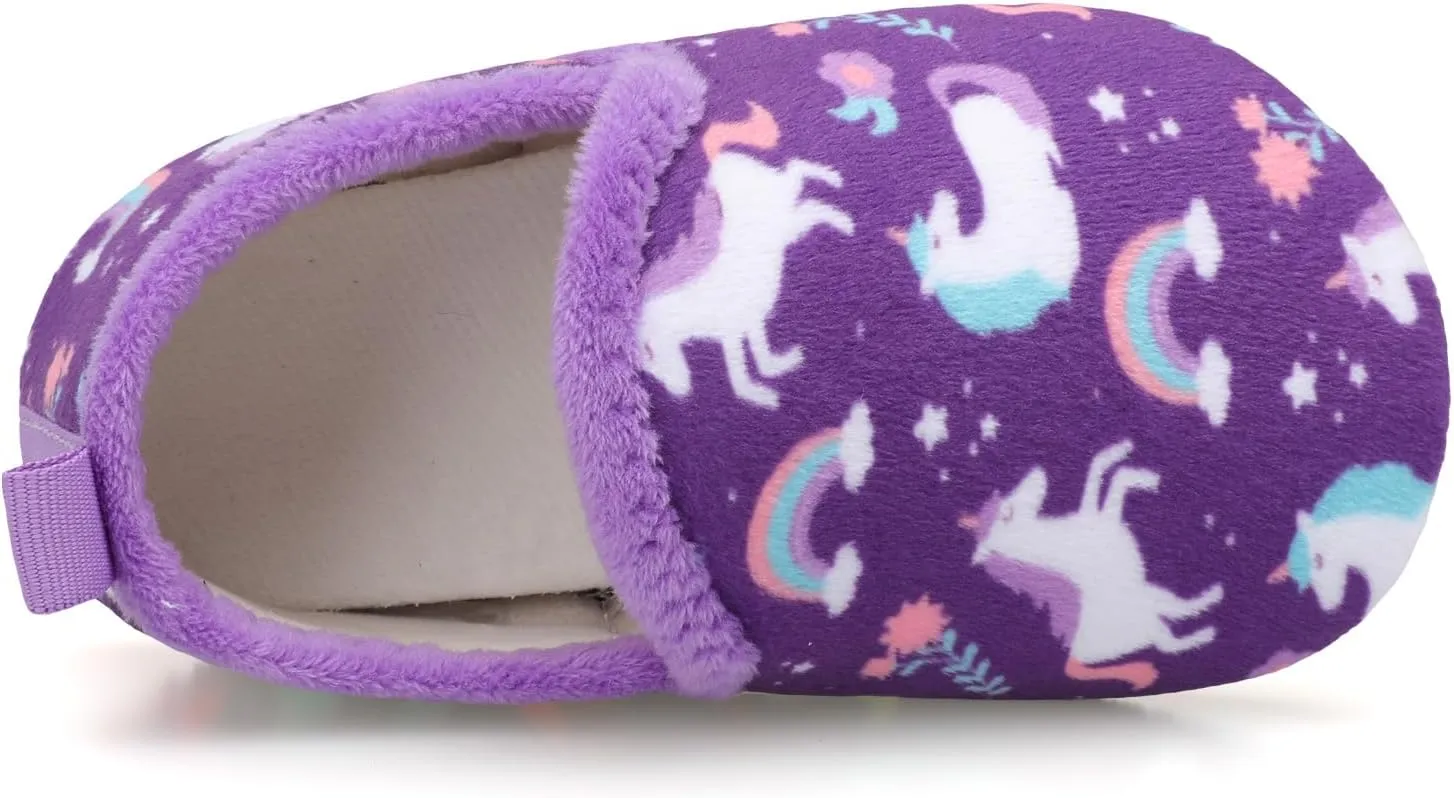 Scurtain Unisex Kids Toddler Slippers