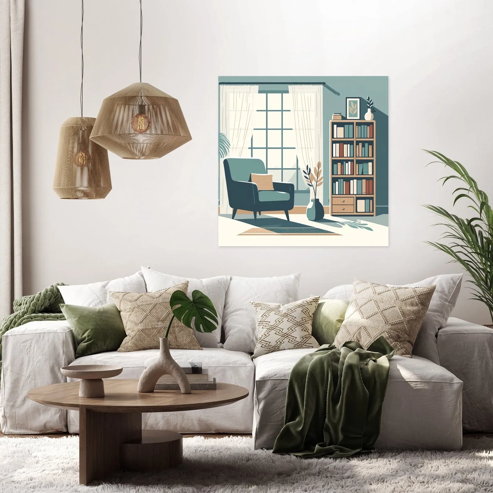 Serene Nook Canvas