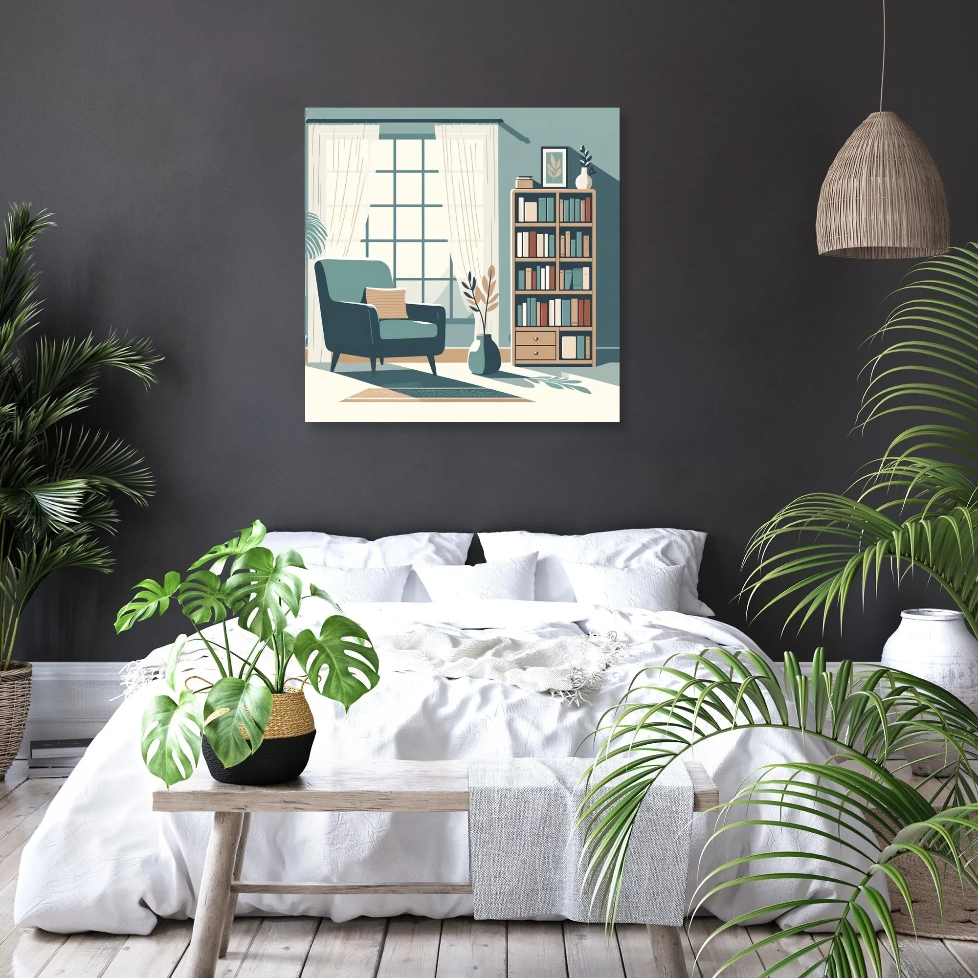 Serene Nook Canvas