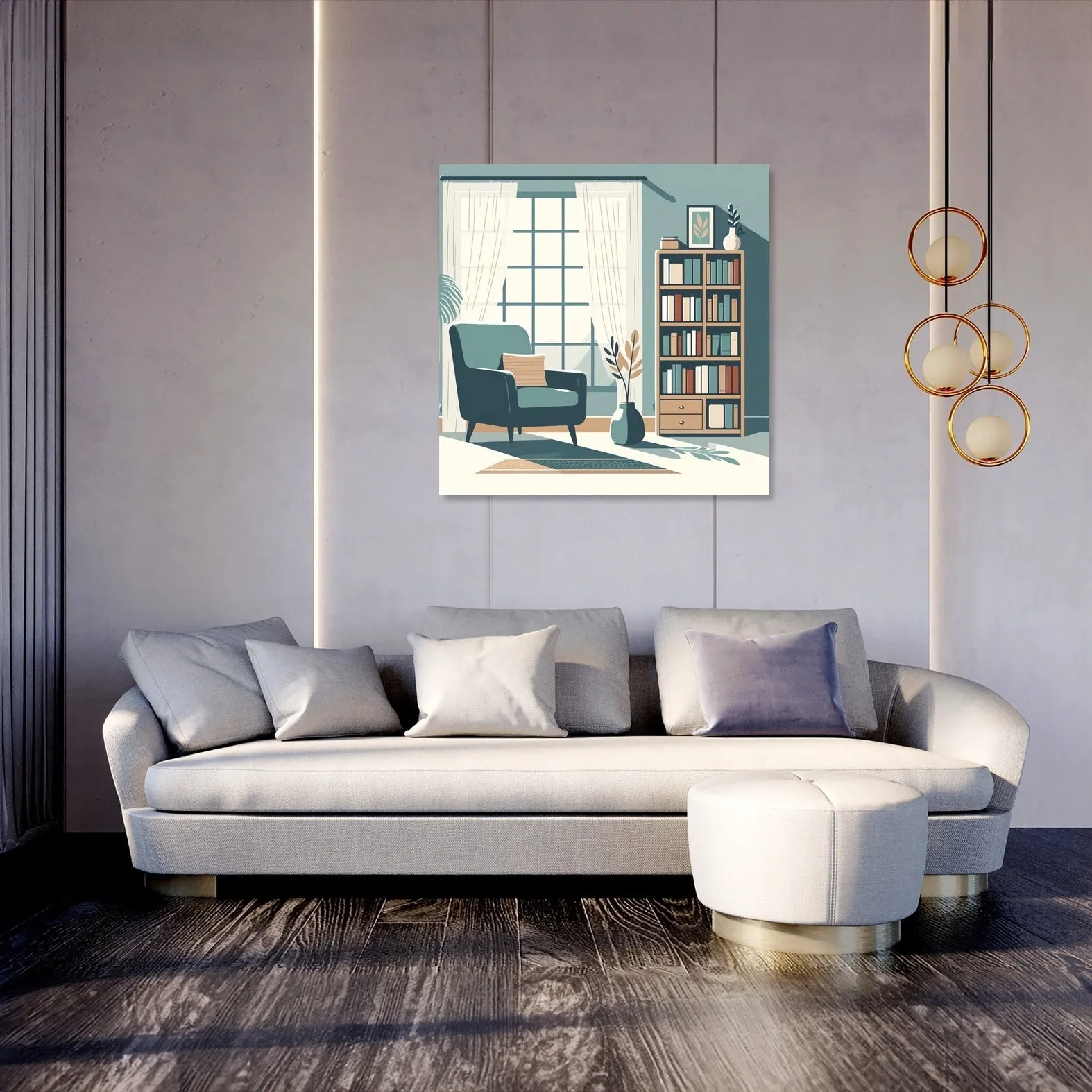 Serene Nook Canvas