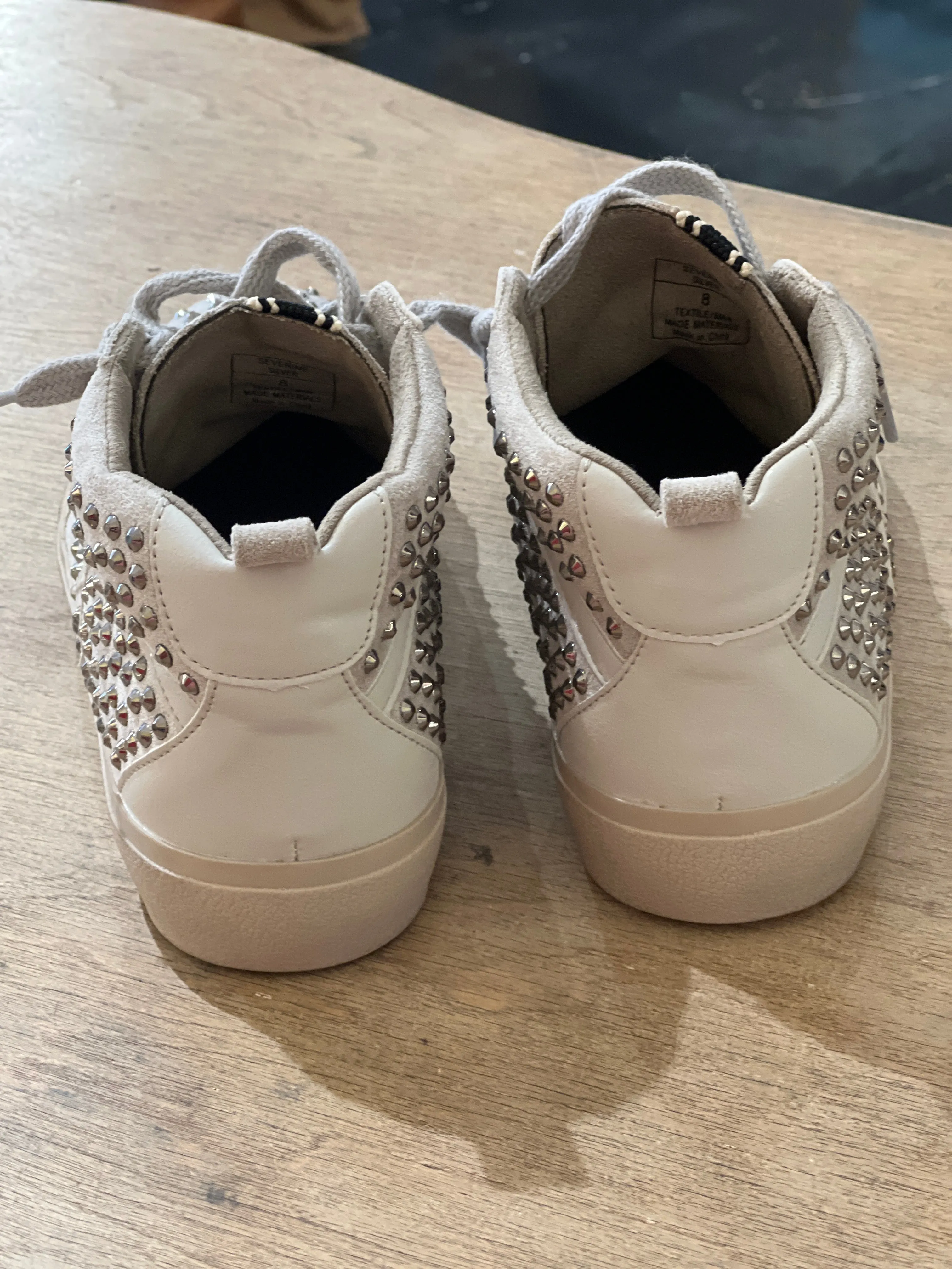 SEVERINE SILVER SNEAKERS