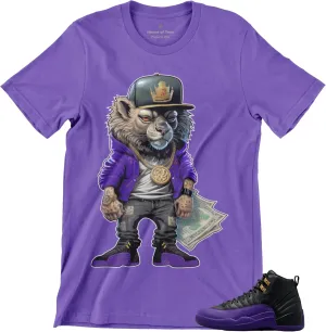 Shirt to Match Jordan 12 Field Purple Men's Graphic Tee