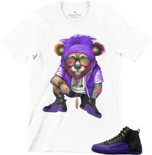 Shirt to Match Jordan 12 Field Purple Men's Graphic Tee
