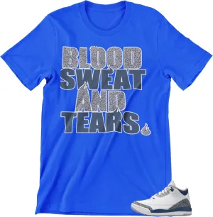 Shirt to Match Jordan 3 Retro Midnight Navy Men's Graphic Tees