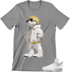 Shirt to Match Jordan 6 Craft Celestial Bear Men's Graphic Yee