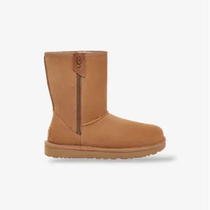 Short Bailey Zip in Chestnut