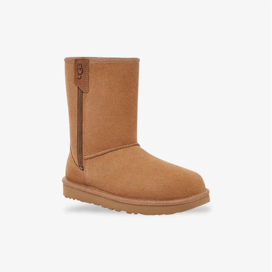 Short Bailey Zip in Chestnut