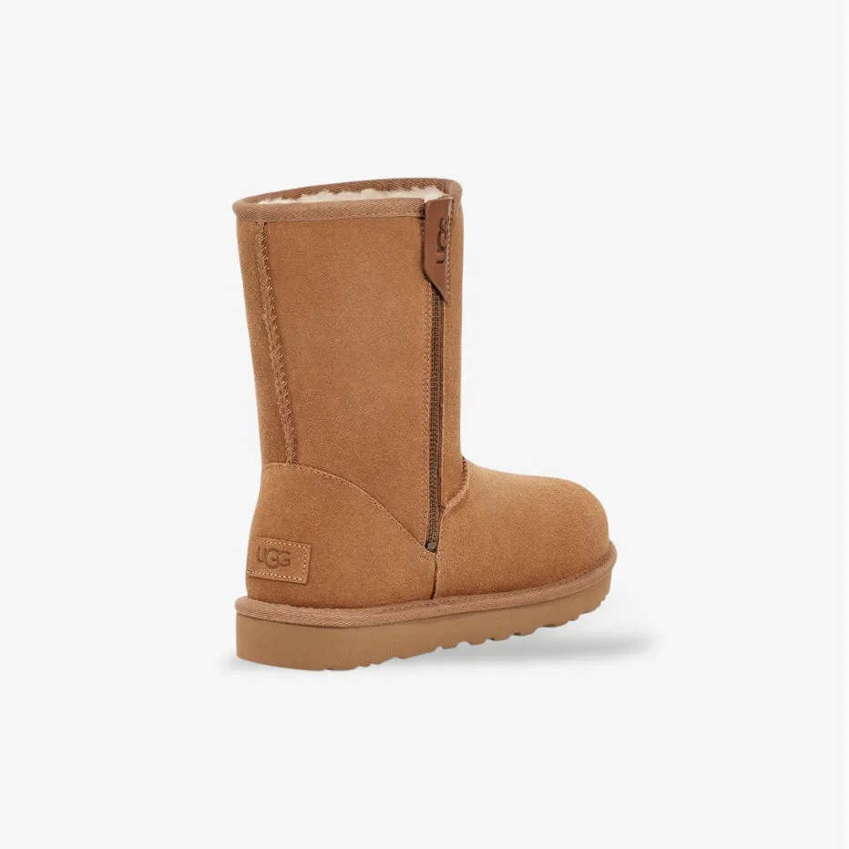 Short Bailey Zip in Chestnut