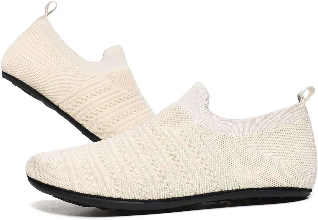 SLEVEL Lightweight Non Slip Travel Indoor Grip House Slipper Socks Unisex Adult Around The House Floor Home Shoes for Women Men