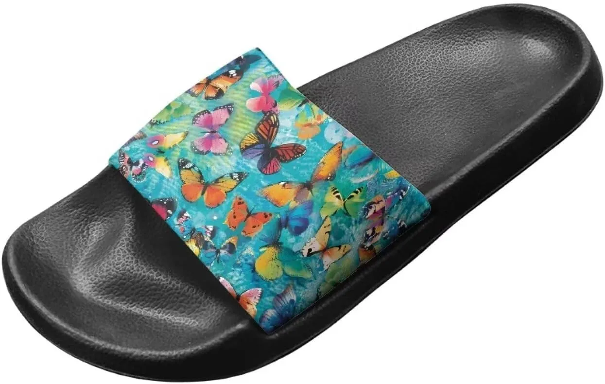 Slides for Women - Soft, Comfy, Relax Slippers, Non-slip Slides Womens, Easy to Clean, Shower, Swimming, Beach, Indoor and Outdoor Slides for Women