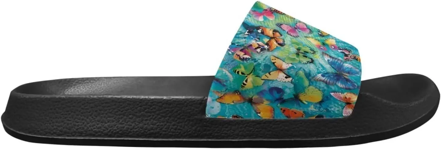 Slides for Women - Soft, Comfy, Relax Slippers, Non-slip Slides Womens, Easy to Clean, Shower, Swimming, Beach, Indoor and Outdoor Slides for Women