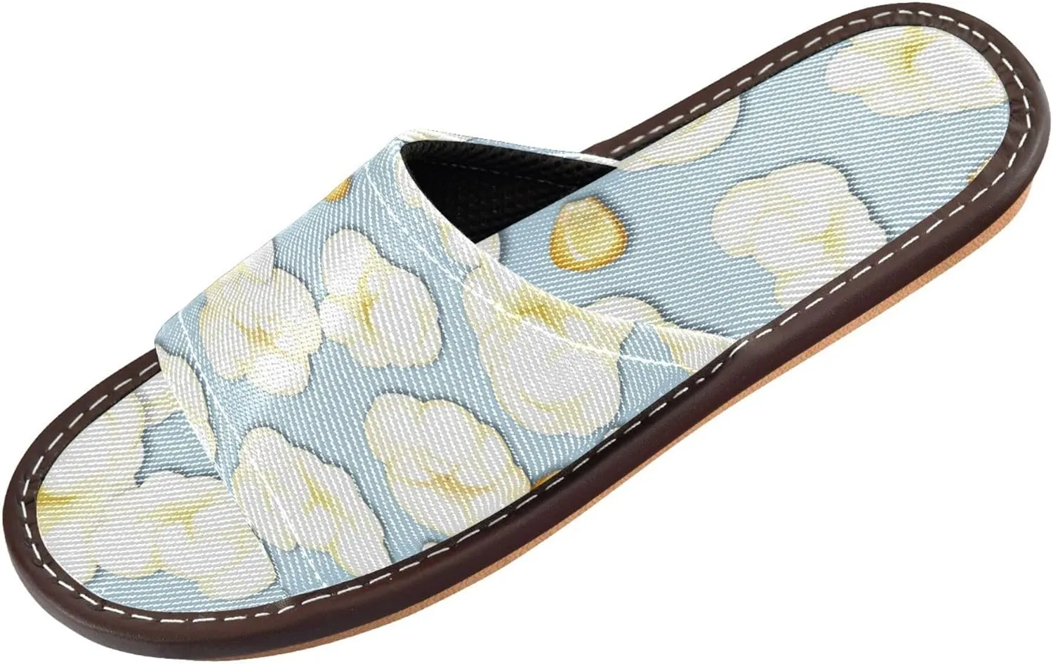 Slippers for Women Men Open Toe House Shoes Home Slipper Quick Drying Bathroom Shower Sandals