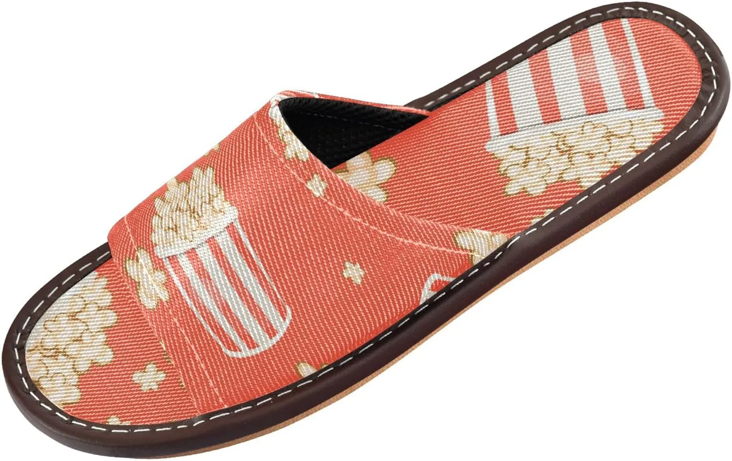 Slippers for Women Men Open Toe House Shoes Home Slipper Quick Drying Bathroom Shower Sandals