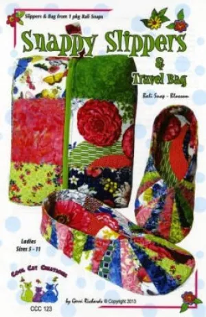 Snappy Slippers & Travel Bag ccc123