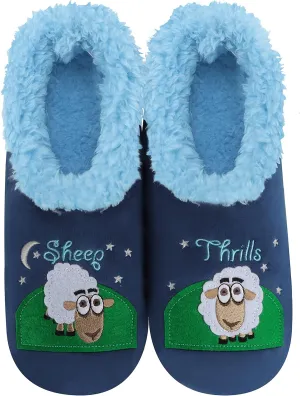 Snoozies Pairable Slipper Socks - Slippers for Women, Non-Slip Fuzzy Slipper Socks