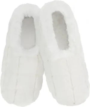 Snoozies Slipper Socks for Women Indoor, Cozy Sherpa-Lined Womens Slippers Non-Skid, Ladies Gifts