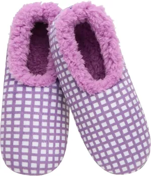 Snoozies Slipper Socks for Women Indoor, Cozy Sherpa-Lined Womens Slippers Non-Skid, Ladies Gifts