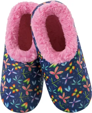 Snoozies Slipper Socks for Women Indoor, Cozy Sherpa-Lined Womens Slippers Non-Skid, Ladies Gifts
