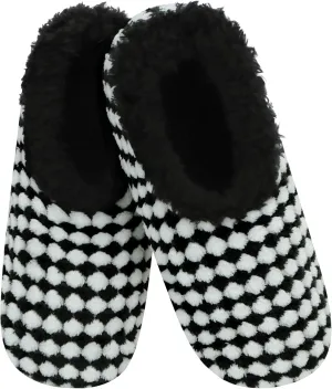 Snoozies Slipper Socks for Women Indoor, Cozy Sherpa-Lined Womens Slippers Non-Skid, Ladies Gifts
