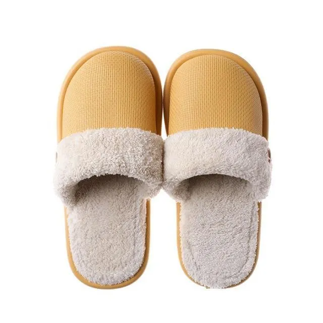 Soft Warm Flat Slippers