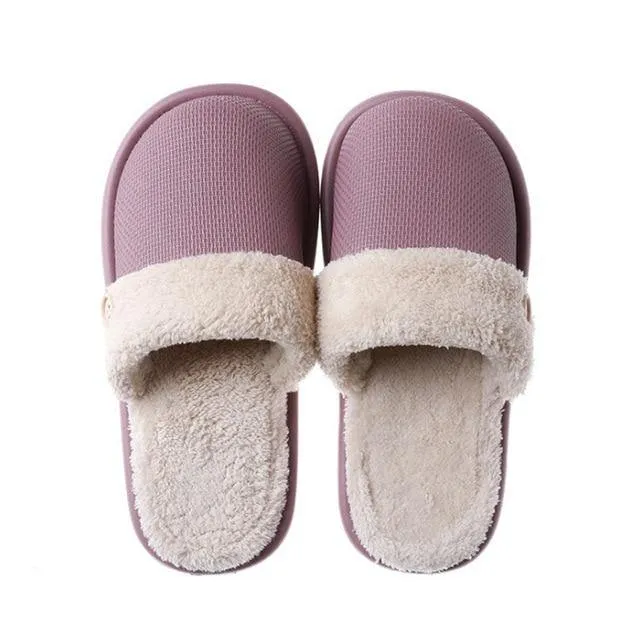 Soft Warm Flat Slippers