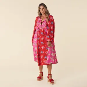 Solstice Boho Midi Dress
