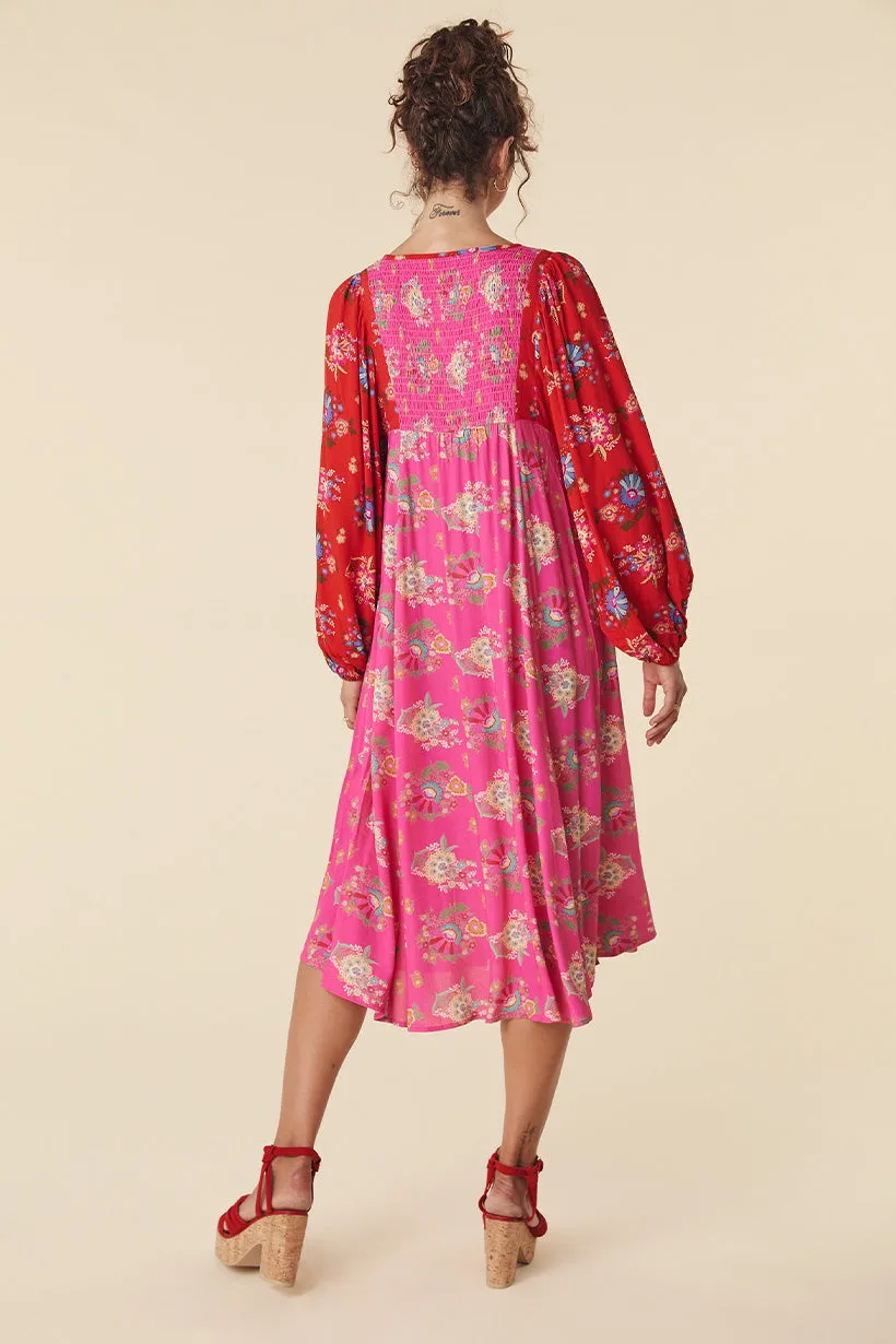 Solstice Boho Midi Dress
