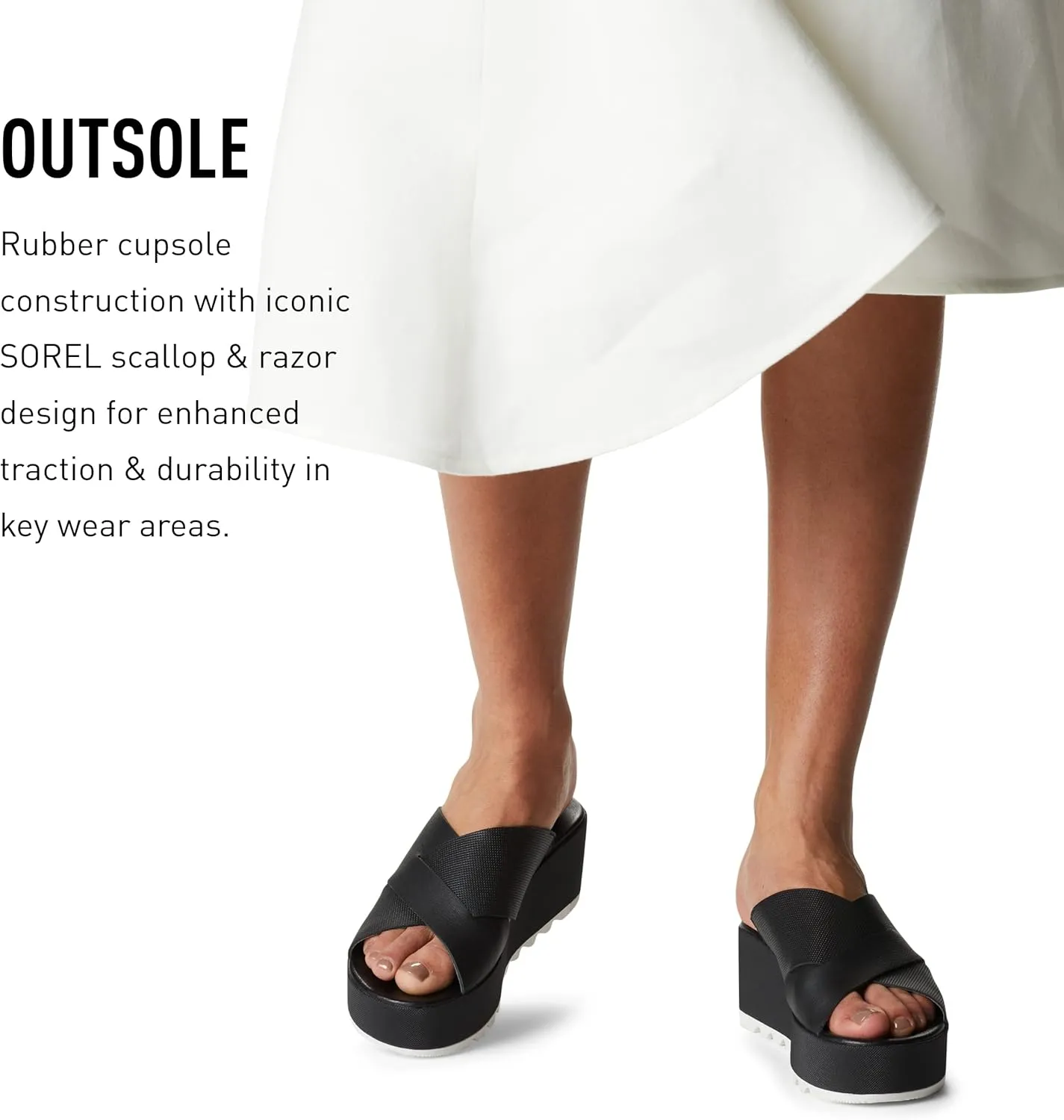 Sorel Women's Cameron Flatform Mule Sandals