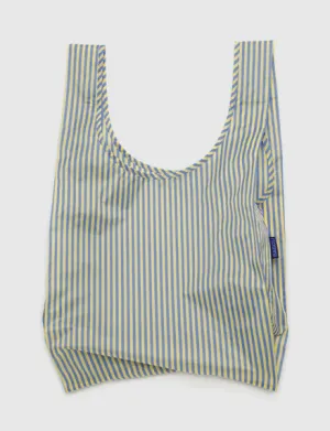 Standard Baggu Blue Thin Stripe
