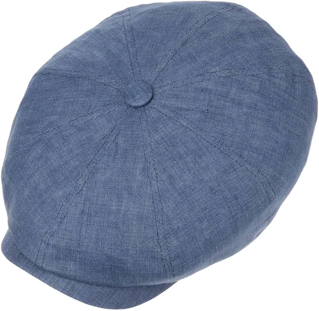 Stetson Hatteras Linen Newsboy Cap Women/Men | Made in The EU
