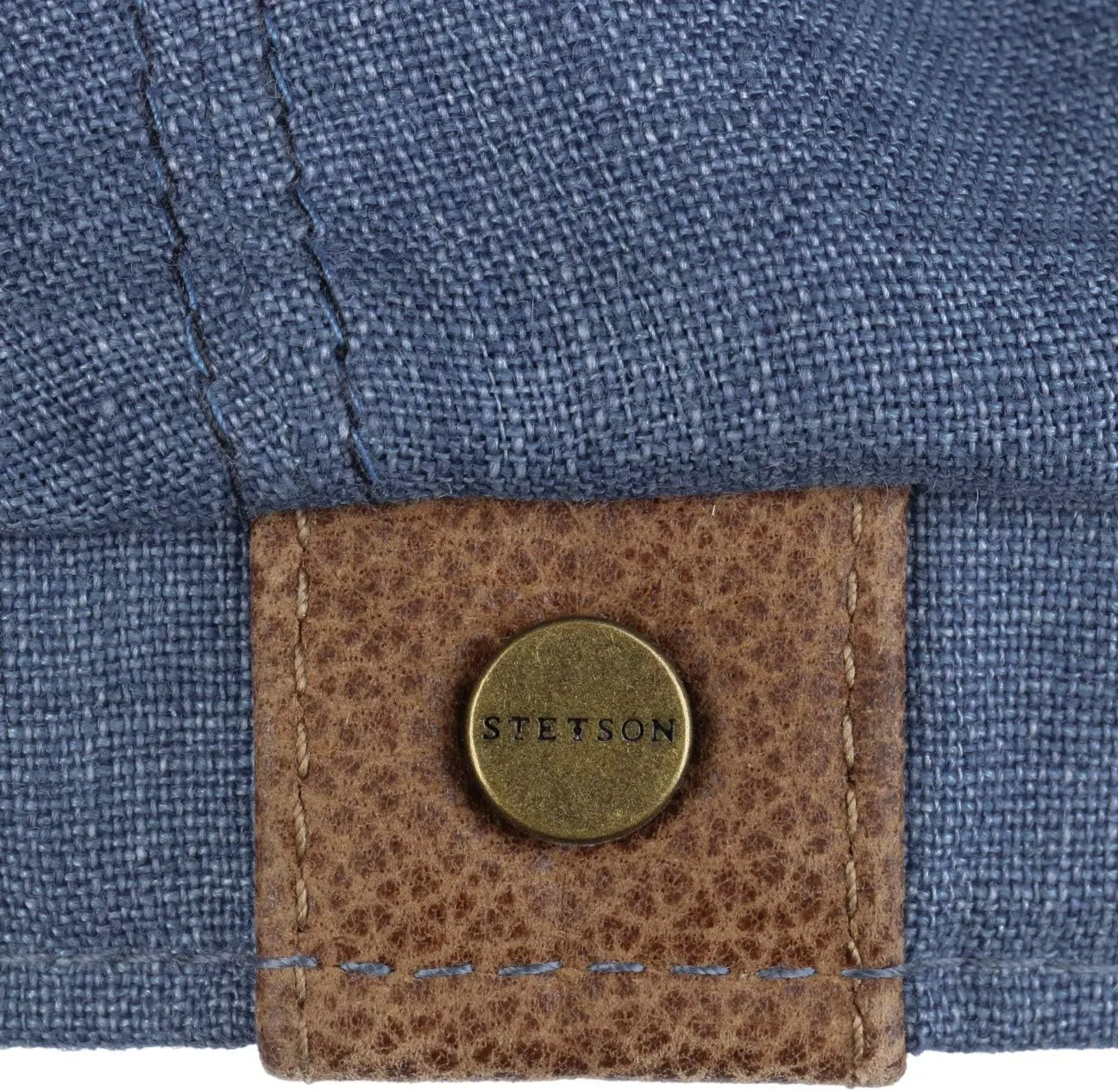 Stetson Hatteras Linen Newsboy Cap Women/Men | Made in The EU